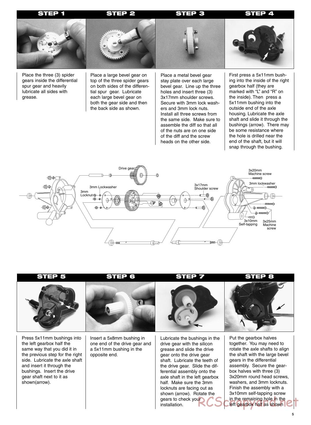 Traxxas - Spirit (1995) - Manual - Page 5